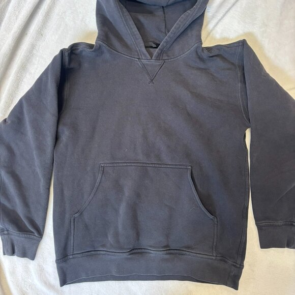 lululemon athletica Tops - Lululemon Women's Black Solid Pullover Active Casual Gym Hoodie Size 6